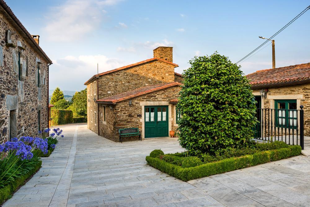Отель Pazo Santa Maria Арсуа Экстерьер фото